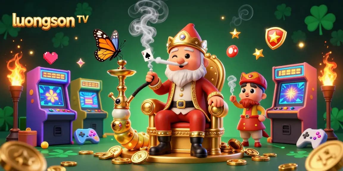 Experience thrilling gambling action with luongson tv featuring dynamic characters and vibrant gaming elements.