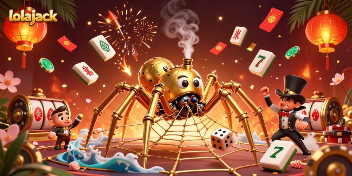 Engage with lolajack's thrilling 3D casino experience featuring vibrant characters and dynamic gameplay elements.