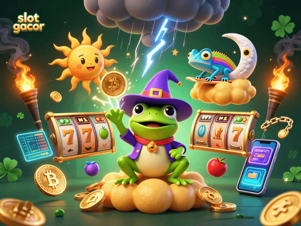 Menangkan slot gacor dengan ilustrasi 3D kartun ajaib menampilkan karakter lucu serta banyak simbol permainan yang mengesankan.