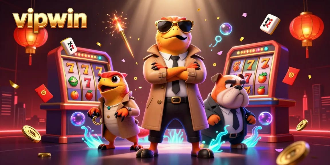 Engage in thrilling games at vipwin, where raptors cleverly disguise to enter a luxurious casino.