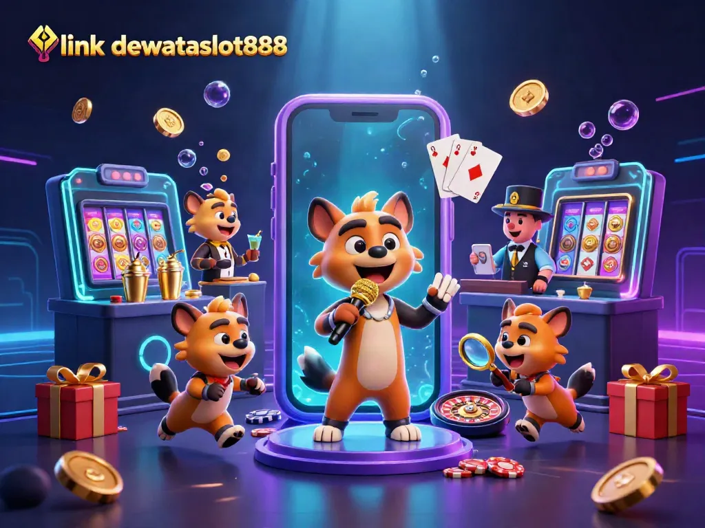 Menangkan koin di link dewataslot888 sambil menikmati pertunjukan kasino oleh hyena lucu.