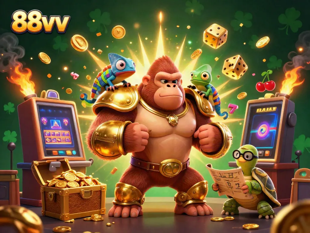 Experience thrilling wins at 88vv while enjoying vibrant casino visuals and rich gaming elements.