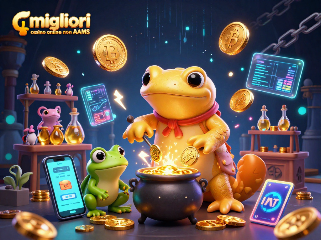 I migliori casino online non AAMS offrono opportunità d'oro con un alchimista e criptovalute.