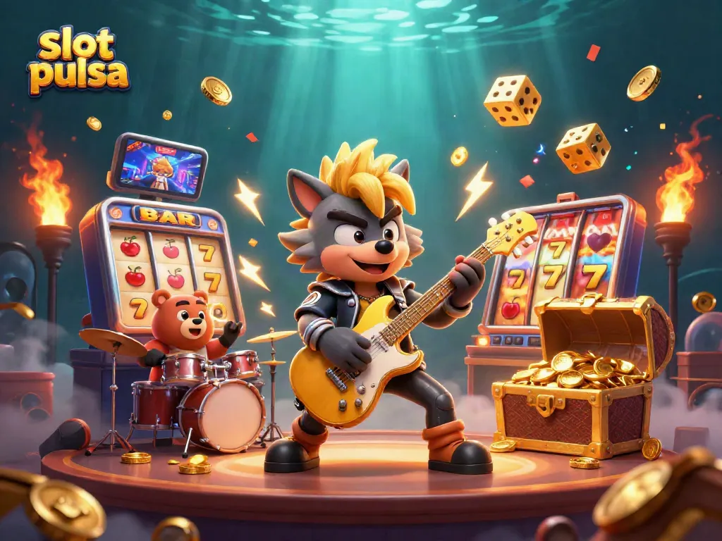 Experience the excitement of slot pulsa with thrilling jackpots and vibrant casino action!