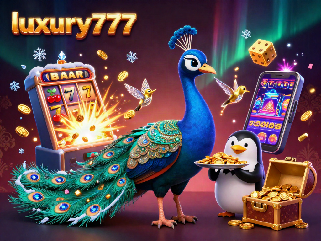 Memenangkan permainan kasino luxury777 dengan slot mesin dan karakter 3D yang menakjubkan.