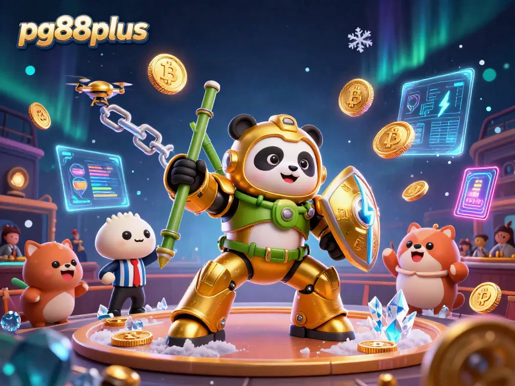 Engage in thrilling games at pg88plus with animated 3D characters, vibrant casino elements, and captivating visuals.