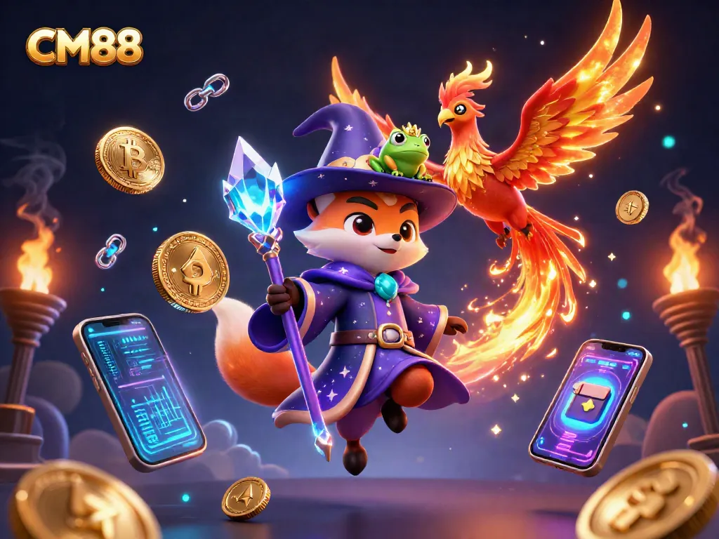 Engage in exciting gameplay at CM88 with mystical characters and vibrant gambling elements.