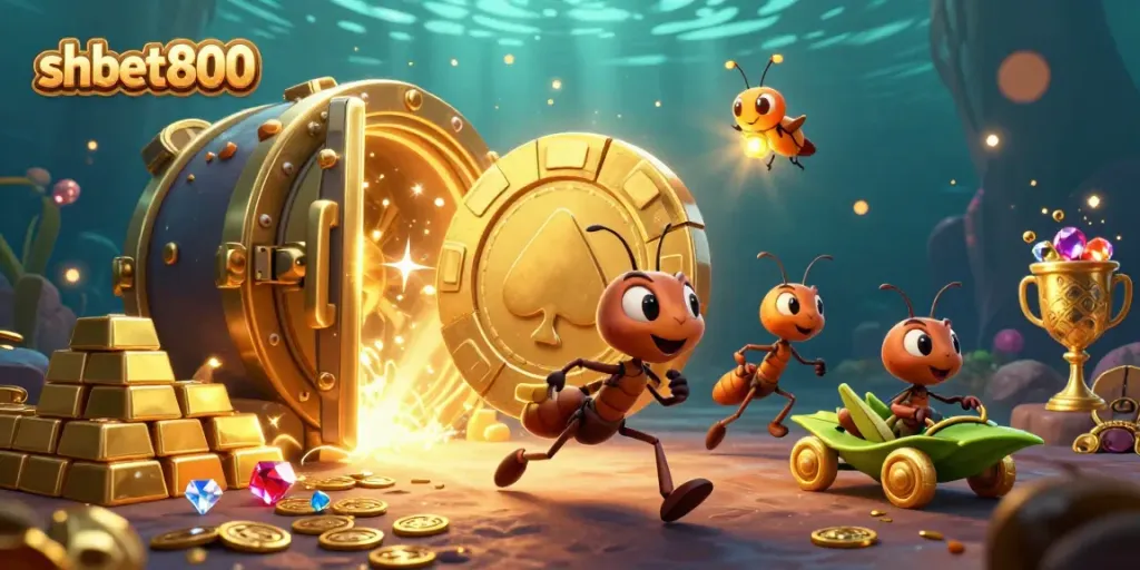 Experience the thrilling shbet800 casino culture with vibrant imagery of an animated heist scene.