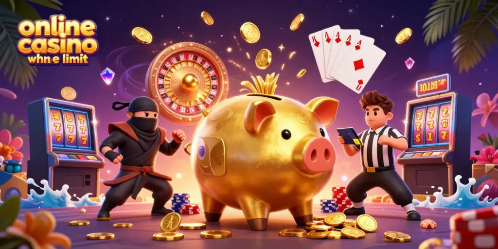 Experience the excitement of online casino ohne limit with vibrant characters, coins, and gaming elements