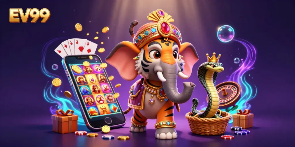 Spin the reels and win big with EV99 in a mesmerizing casino adventure!