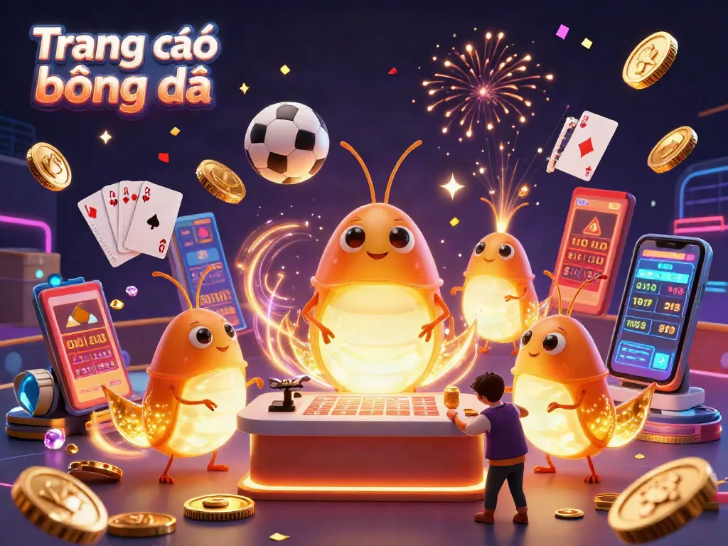Experience Trang cá độ bóng đá excitement with bioluminescent glowworms lighting up this vibrant betting scene.