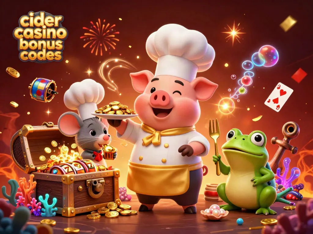 Experience winning with cider casino bonus codes while enjoying slots and vibrant casino themes