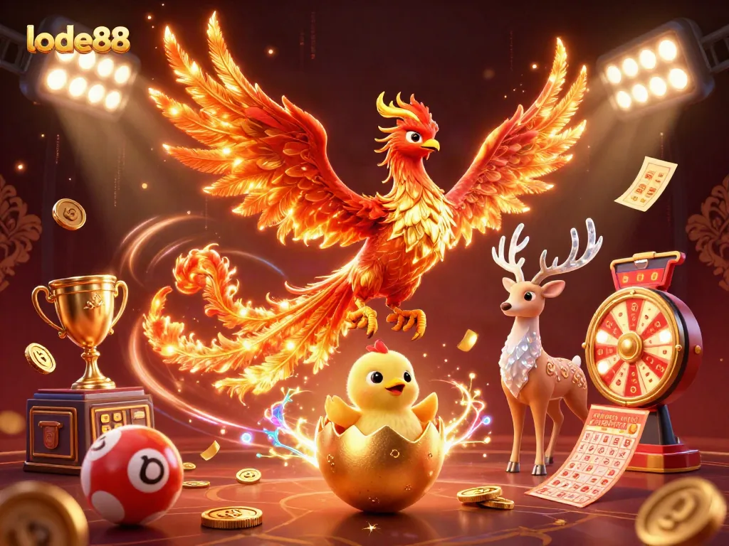 Experience thrilling moments with lode88's lottery games featuring vibrant golden elements and dynamic action.